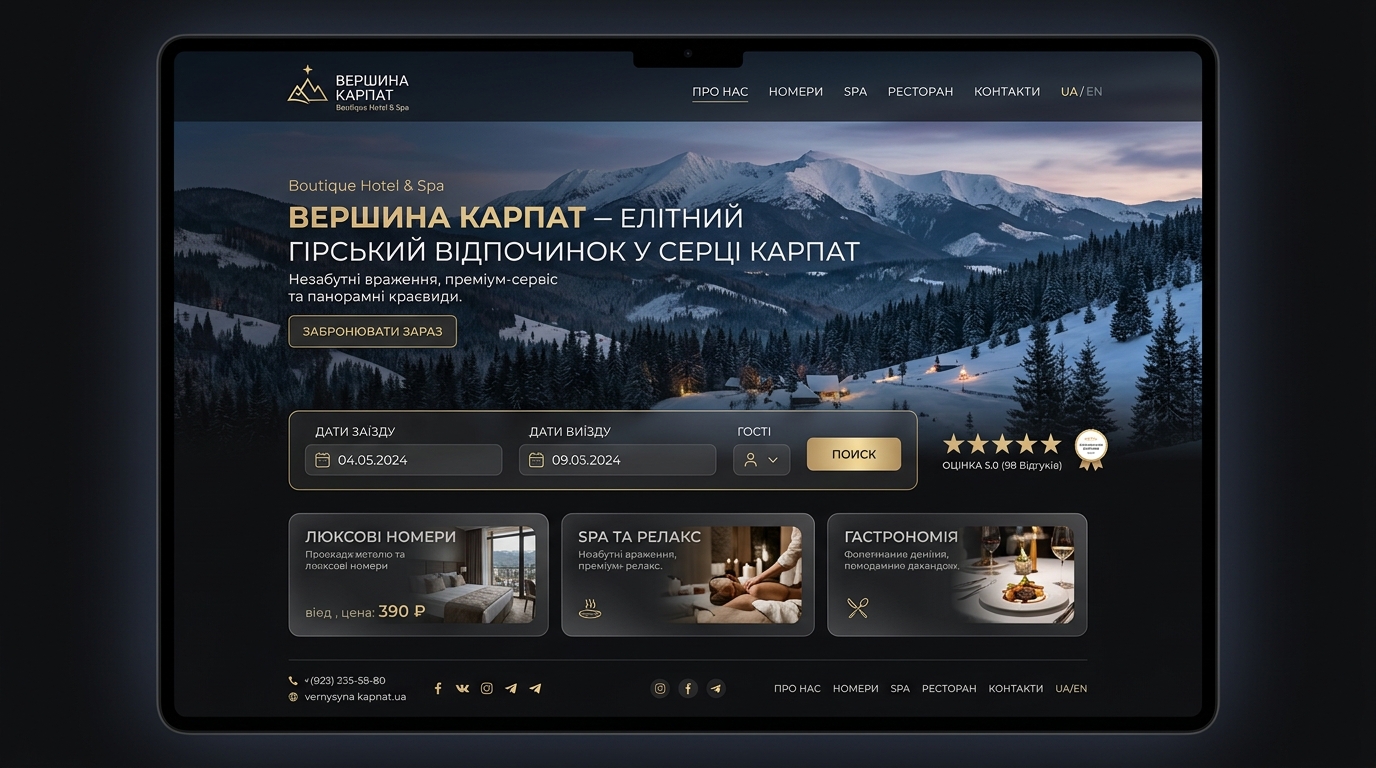 Бутік-готель Карпати